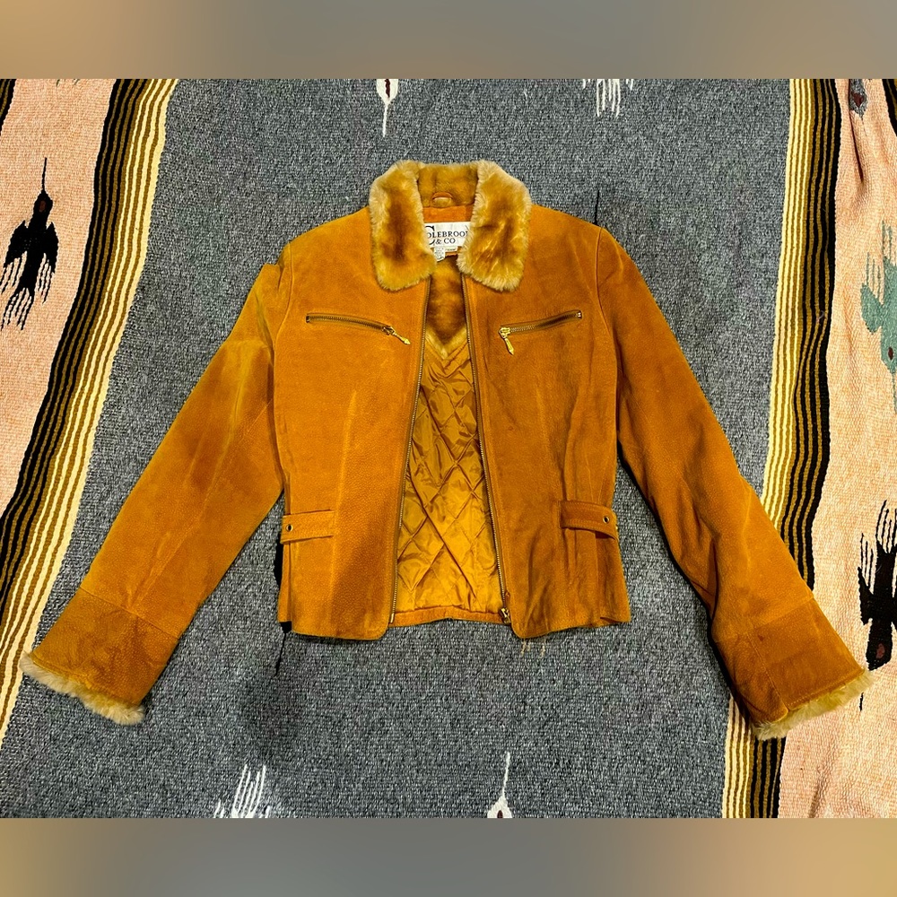 Women’s shearling jacket